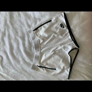 Nike mesh high rise shorts